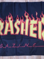 Thrasher Skateboard Flag