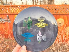 Star Destroyer (One of a Kind) Disc Golf Innova New 176G Rare Air Force #6214