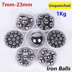1Kg Solid Iron Balls Bearing Steel Balls Round Slingshot Rolling Bead Unquenched