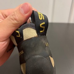 La Sportiva TC Pro Rock Climbing Shoes Mens EU 42.5 US 9.5 Tan Black Vibram