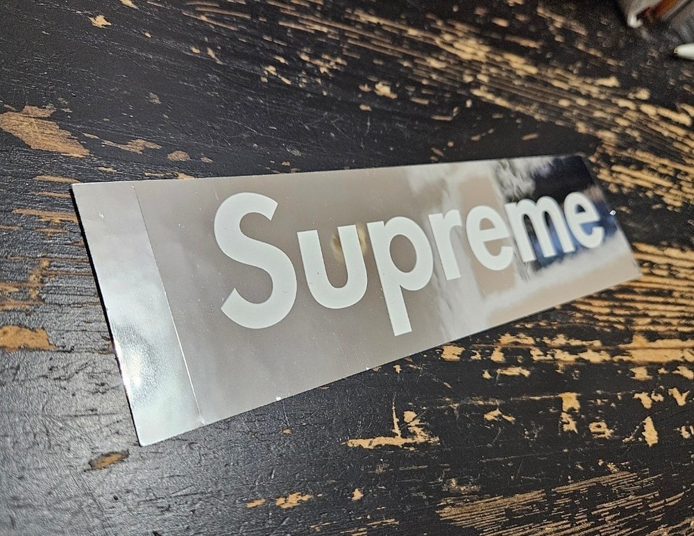 Supreme Chicago Opening Box Logo Sticker Reflective Mirror FW22 *READ INFO*