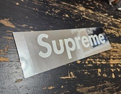 Supreme Chicago Opening Box Logo Sticker Reflective Mirror FW22 *READ INFO*