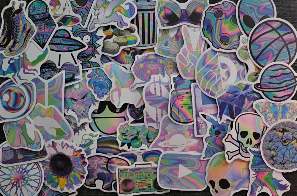 50 Pack of Colorful Stickers for Laptop/Water Bottle/Phone Case/iPad/Tumbler