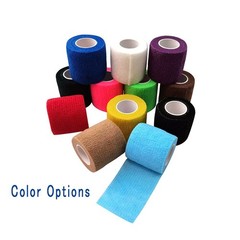 [12 Pack-2″ x5Yards] MINGYUE Self Adhesive Bandage Wrap,Athletic Tape,Sports …