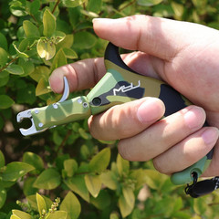 Compound Bow Release Aids Trigger 4 Finger Black/Camo Thumb Arrow Release for Ad