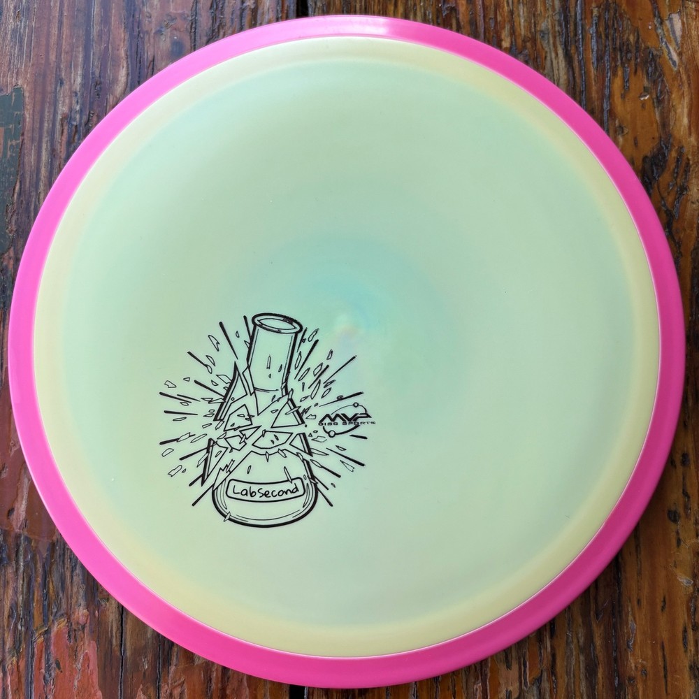 Axiom Fission Fireball Lab Second Pink Rim MVP Gyropalooza Golf Swirl 166g NEW