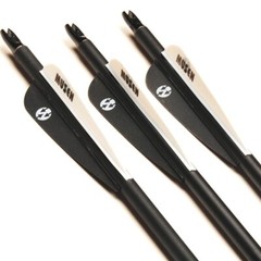 28/30Inches Mixed Carbon Arrow Spine 500 Diameter 7.8mm for Recurve/Compound Bow