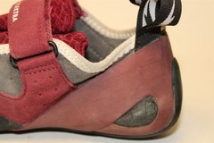 Evolv Elektra Womens Size 38 7.5 Merlot Grey Climbing Approach Bouldering Shoes