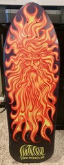 Vintage 1988 Santa Cruz Jason Jessee Sun God Skate Deck -OG Purple Dip NOS