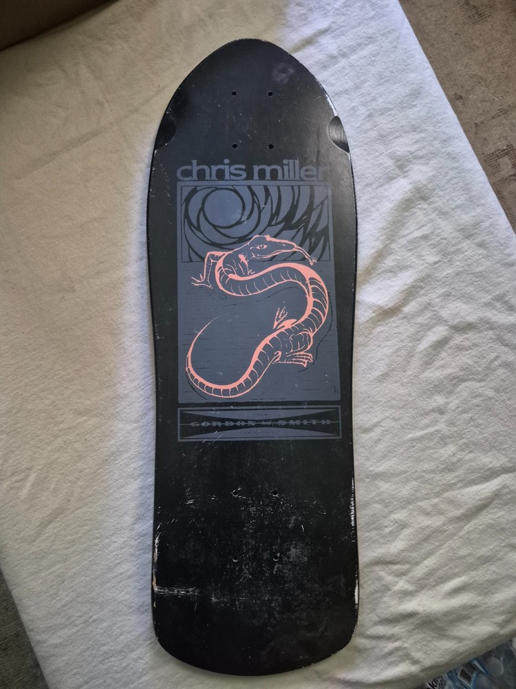 G&S Chris Miller 80s Original Lizard Skateboard Deck NOS