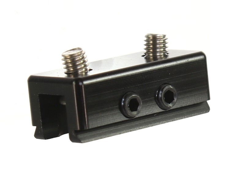 DOVE-TAIL RAIL FOR ON OFF ASA DROP FORWARD BOTTOMLINE GLOSS BLACK AMERICAN MADE