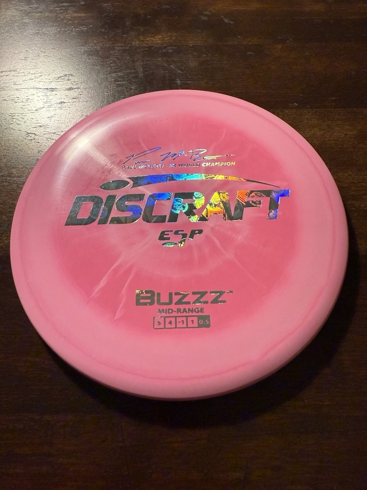 Discraft Buzzz ESP Paul McBeth 5x World Champion Money Stamp