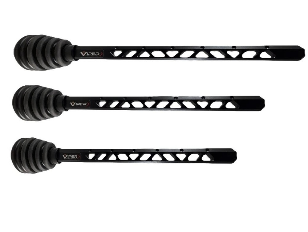 Viper Archery Dovetail Stabilizer, Black, 12″, Fits Mathews Bridge-Lock