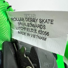 RD Roller Derby 2 in 1 Inline + Quad Combo Adjustable Boys Sizes 12-2 Green