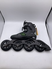 K2 MOD 110 Inline Skate US 7 EU 39.5 CM 25 Black/ Green Speed Lacing