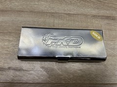 Vintage FKD Gold Skateboard High Velocity Bearings Set Of 8