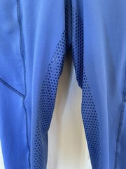 Riding Sport By Dover Saddlery Silicon Riding Tights Pockets Blue Medium