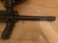 Tippmann Model 98 Platinum ACT Paintball Marker Tested and Working