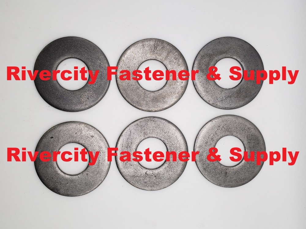 (6) 2-1/2 inch Washer Toss Game REPLACEMENT WASHERS 2-1/2″ Black Set of 6