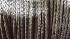 3/16″ (5mm) x 50′ HMPE Winch Line, Synthetic Rigging Rope, 12-Strand Braid, USA