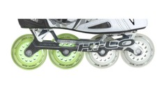 Labeda Wheels 80mm / 76mm Hilo Set Union X-Soft Inline Indoor Roller Hockey