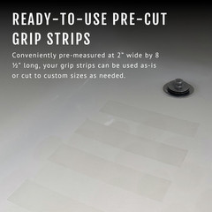 2” Non-Abrasive Grip Tape Strips – Heavy-Duty, Waterproof Anti-Slip Tape for Fur