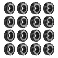 16Pcs Ceramic 608 Bearings 8X22X7mm ABEC-11 6 White ZrO2 Balls Skateboard1326