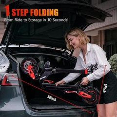 Freeboy J15max Electric Scooter 10» Offroad Tire 1600W 48V/18Ah E-Scooter 33mph