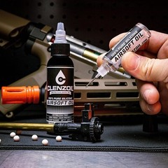 CLENZOIL Airsoft Oil | 100% Silicone Air Gun Oil & Airsoft Chamber Lube…