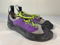 EVOLV Rock Climbing Shoes Women’s Leather Lace-up – US 8