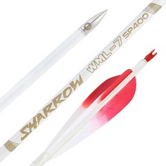 6X 32″ Pure Carbon Arrows SP500 Archery Feather Recurve Bow Hunting Target 003″