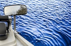 Pontoon Boat 15″ Rail Mount Rearview Mirror
