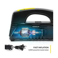 Kensun AC/DC Digital Tire Inflator for Car 12V DC and Home 110V AC … Fast Ship