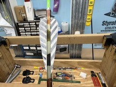 Easton XX75 Camo Hunter 2314 Superlite Arrows 4″ RW Gateway Feathers 32 1/2″ New