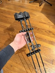 ’19 Prime Logic CT5 Compound Bow 65lb 28in Right Hand Beige Black w/ Accessories
