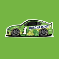 2025 NASCAR Ross Chastain Busch Light Lime Sticker