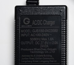 24V 2 amp High End DC Charger AV Plug f gel SLA AGM battery electric