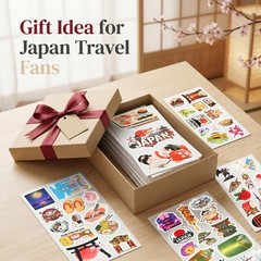 100 Japan Travel Stickers Vinyl Waterproof Car Laptop Scrapbook Tokyo Fuji Decor