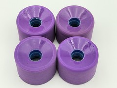 Orangatang Stimulus 70mm 83a Purple Longboard Surfskate Skateboard Wheels Set