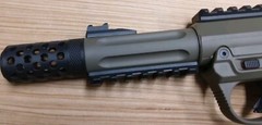Airsoft AAP-01 Pistol Decorative Muzzle Brake «Swiss Cheese» (Two Pack)