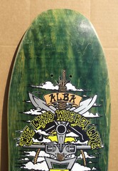 1988 DOGTOWN MICKE MALBA ALBA «LAND WHERE I LIVE» SKATEBOARD DECK RARE