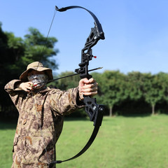 Recurve Bow Set for Adults – 51″ Takedown Bow with 12 Arrows, 30-50Lb Options