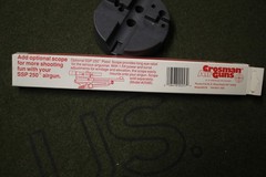 Vintage Crosman SSP 250 .22 cal barrel air pistol