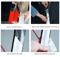 Reflective Stickers for Electric Scooter XIAOMI M365 Ninebot ES1 ES2 ES3 ES4,…