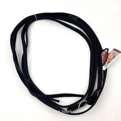 Weaver Leather Reins Split Black Maui Overlay