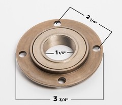 Sprocket drive gear chain wheel #420 38T 4 hole w Free ratchet Hub 5/8″ adapter
