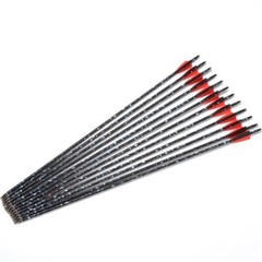 60″ Archery Wooden Riser Hunting Bow 30-50lbs Takedown Recurve Bow RH Arrows