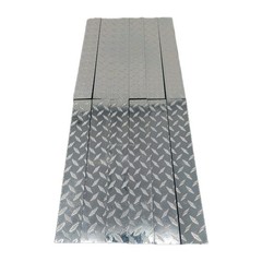 12 Pack 7″ Arrow Wraps: Diamond Plate Chrome Reflective: Vinyl Stickers: 1″ Wide