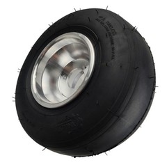 1/2X 10×4.50-5 Go Kart Front Slick Wheel Rim Tire 5″ Drift Trike Racing Cart ATV
