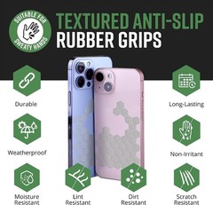 Enhanced Grip Tape for Phones, Guns, Keyboards – 2 Pack